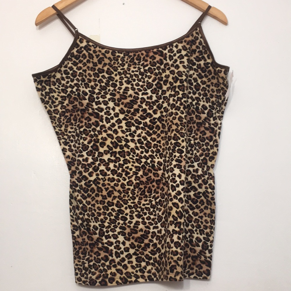 Ambiance Apparel Leopard Cami